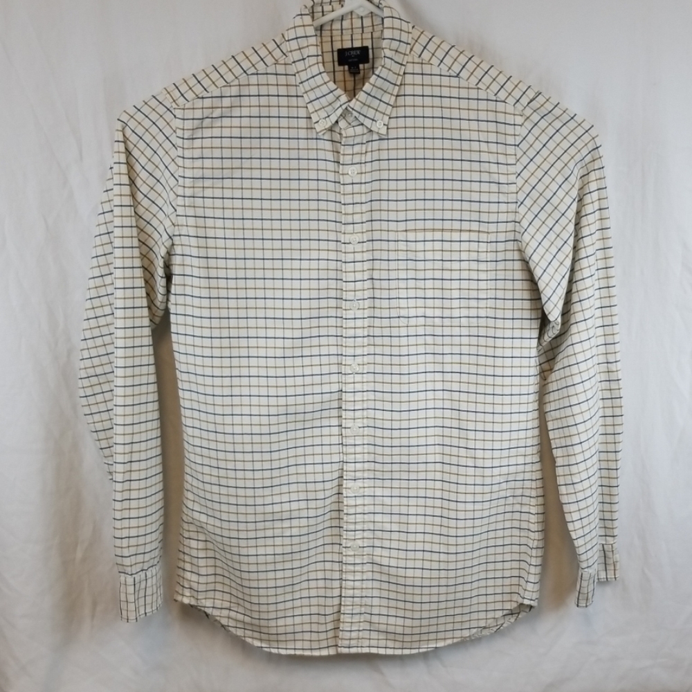 🧨 J. Crew Factory Oxford men's Medium Tall shirt
